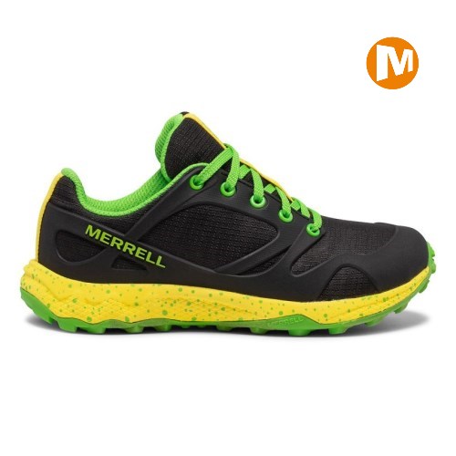 Merrell Altalight Low Sneaker Kinder Schwarz/Zitrone [DE-FCSDT]